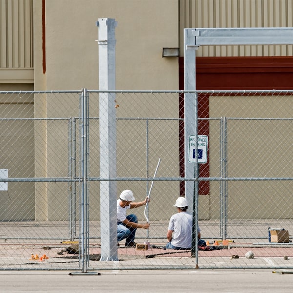 how much time can i lease the temporary fence for my work site or event in West Babylon NY